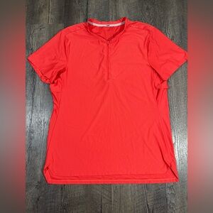 LULULEMON Vented Tennis Short Sleeve Shirt
